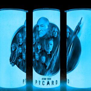 Glow in the Dark Star Trek Picard Scifi TV Show Cup Mug Tumbler 20oz